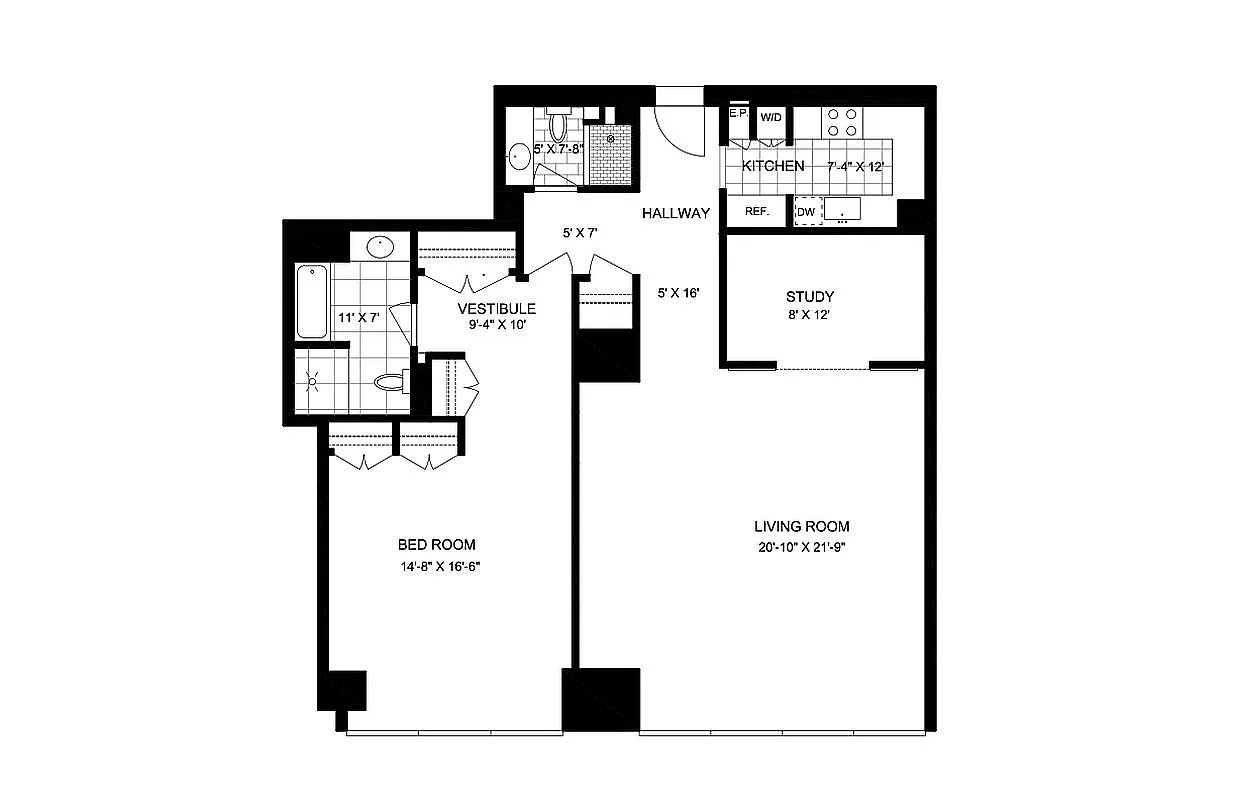 641 5th Ave Residence 26F